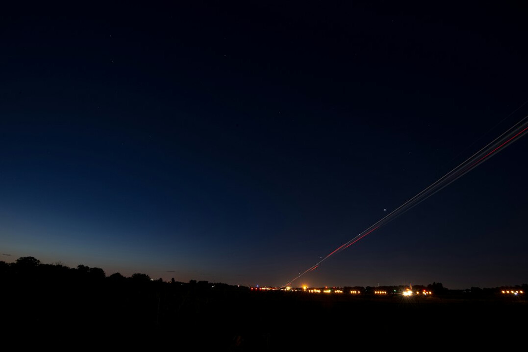 ufo sighting night sky