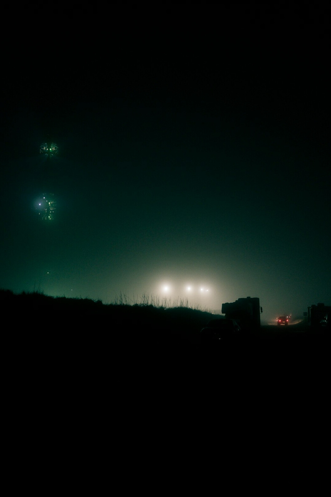 ufo sighting night sky