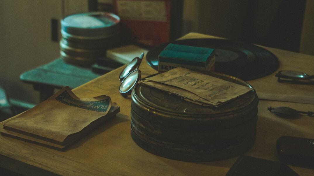 old war documents on table